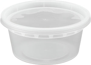 RitePak - 12 Oz Heavy Duty Deli Container Combo, Pack of 240 - DI12C