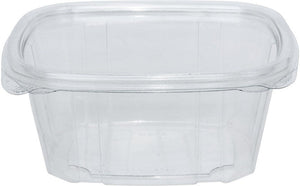 RitePak - 16 Oz Clear Hinged Deli Container, Pack of 200 - DH16