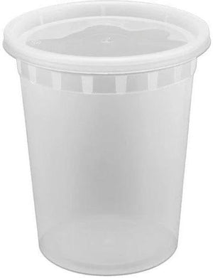 RitePak - 32 Oz Clear Injection Deli Container Combo, 240/Cs - RPDI32C