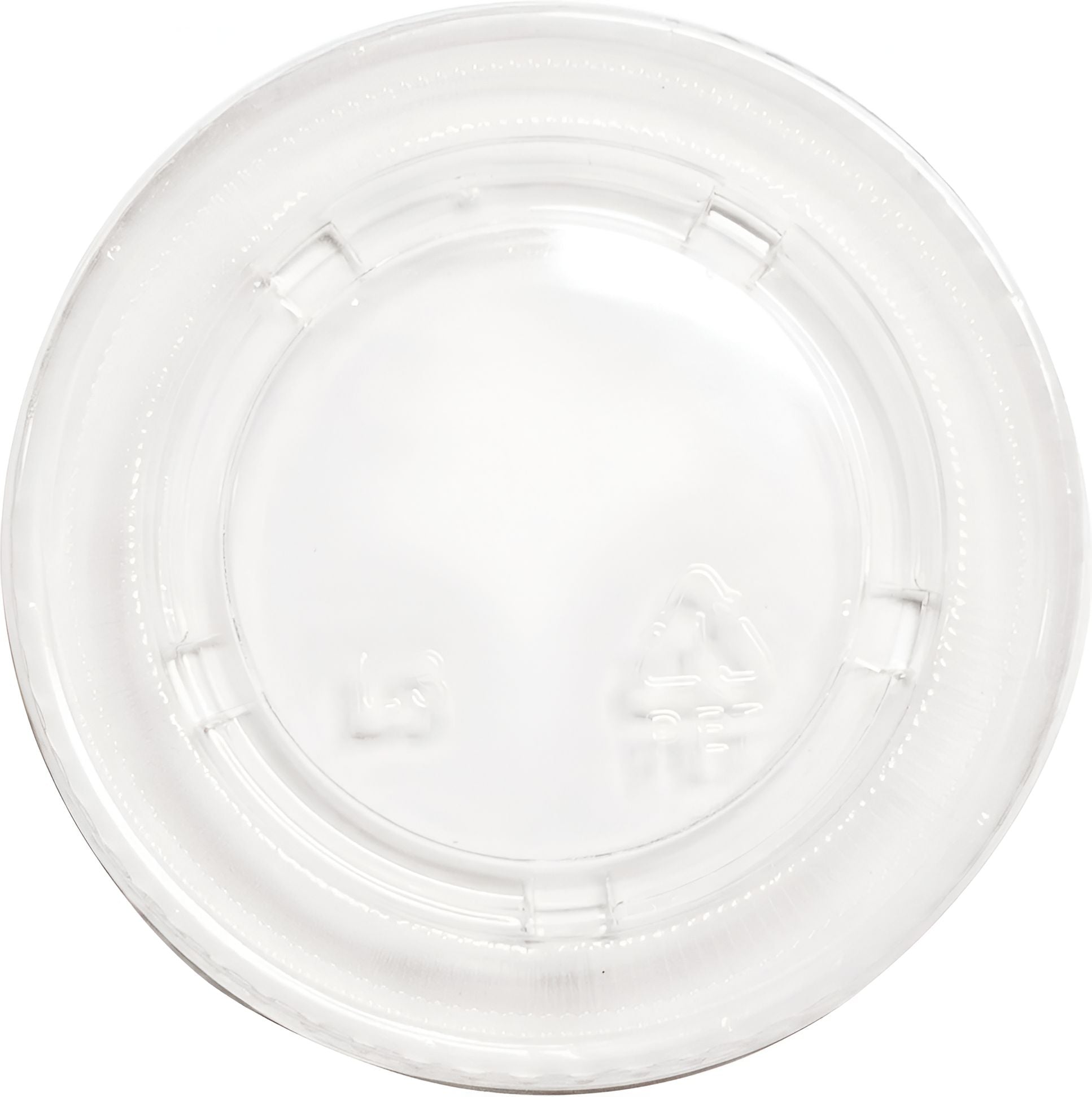 RitePak - 4 Oz Clear Plastic Portion Cup Lid, Pack of 2500 - PL400