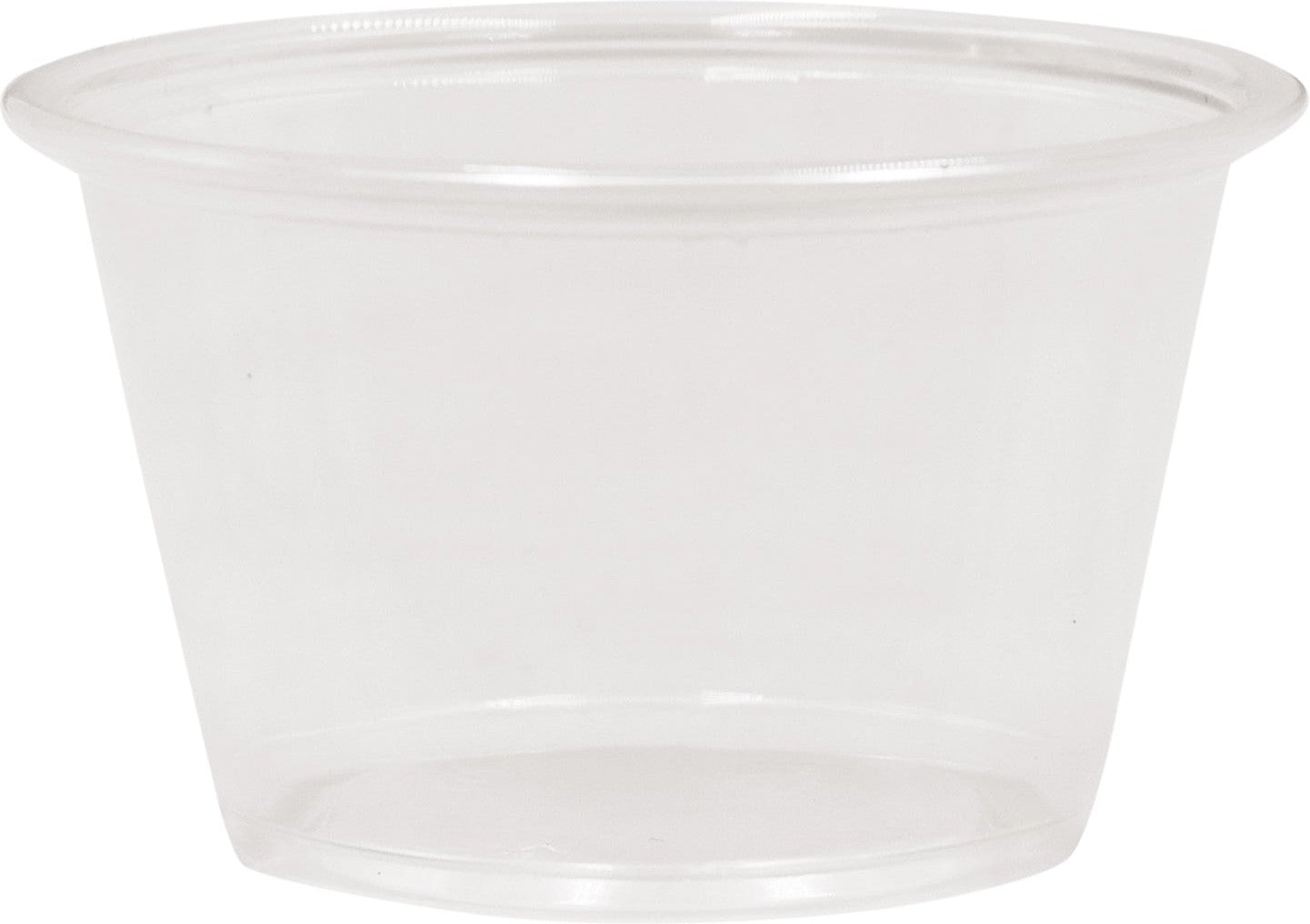 RitePak - 4 Oz Clear Plastic Portion Cups, Pack of 2500 - PC400