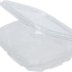 RitePak - 8 Oz Clear Hinged Deli Container, Pack of 200 - DH08