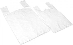 RiteSource - 11 x 6 x 20", #3 LD White Produce Bag, 72Cs/Sk - TLD3W