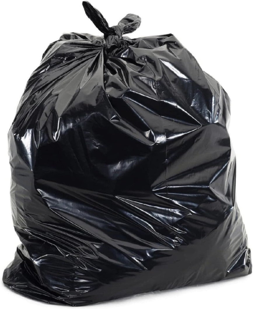 RiteSource - 26" x 36" Black Strong Strength Garbage Bag, 200/Cs - 020150