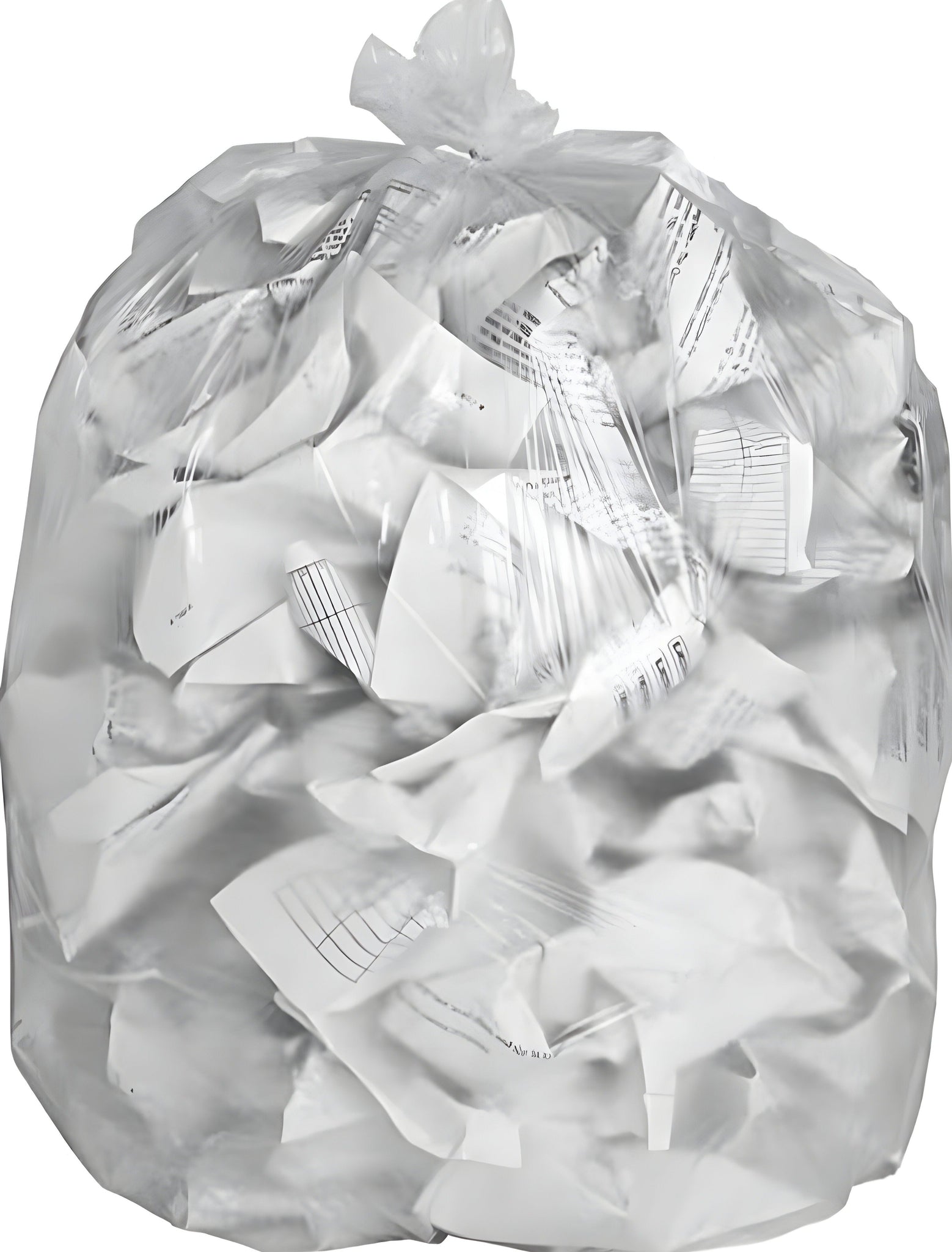 RiteSource - 35" x 47" Clear Strong Industrial Grade Garbage Bag, 200Bg/Cs - GC3547S