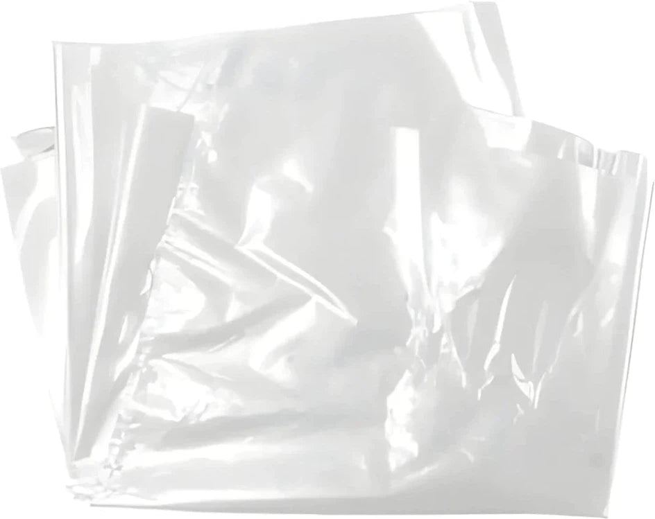 RiteSource - 35" x 50" Clear X-Strong Industrial Grade Garbage Bag, 150Bg/Cs - GC3550X