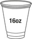 RiteWare - 16 Oz Clear 16 Series PET Cups, Pack of 1000 - RWPEC1616