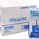 RiteWare - 8" White Regular Straws, 500 Per Box - SP0800