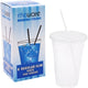 RiteWare - 8" White Regular Straws, 500 Per Box - SP0800