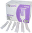 RiteWare - White Medium Weight Individually Wrapped Cutlery Forks, Pack of 1000 - C2101W