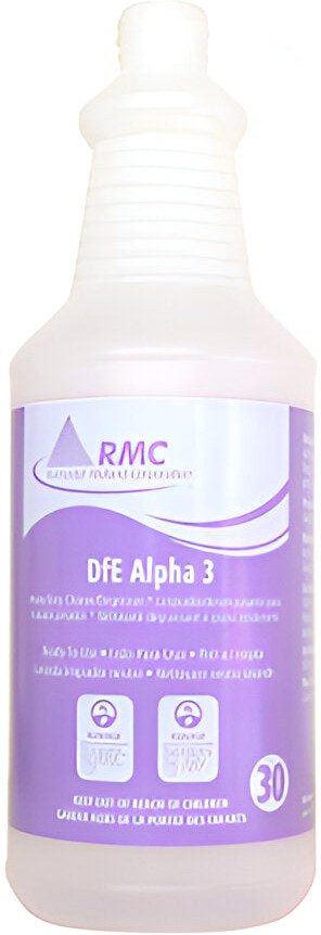 Rochester Midland - 32 Oz DFE ALPHA 3 Spray Bottle, 48/Cs - 35720573