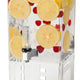 Rosseto - 1 Gal Rectangular Acrylic Base Beverage Dispenser - LD106