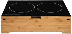 Rosseto - 120V Multi-Chef Natura Bamboo Double Induction Heater - BP013