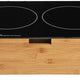 Rosseto - 120V Multi-Chef™ Double Touch-Top Induction Heater with Bamboo Base - BP021