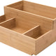 Rosseto - 4 Compartment Natural Bamboo Condiment Holder - BD109