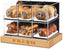 Rosseto - 6 Drawer Acrylic Bakery Case with “FRESH” Bamboo Base - BD114