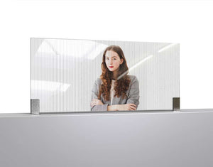 Rosseto - Avant Guarde 46" x 20" Semi-Clear Booth Divider - RD004