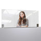 Rosseto - Avant Guarde 46" x 20" Semi-Clear Booth Divider - RD004