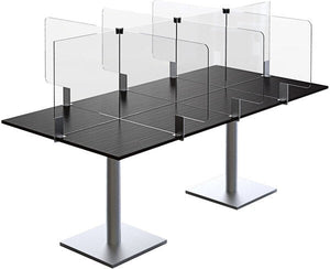 Rosseto - Avant Guarde Acrylic Table Divider Kit for 36" x 72" Table - TDK005