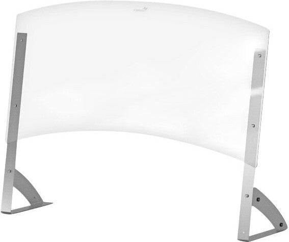 Rosseto - Avant Guarde Shield 48” Clear Buffet Sneeze Guard with 15" Tall Pass Through Window - AG204