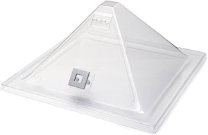 Rosseto - Clear Acrylic Pyramid Cover with Flip Door - SA123