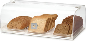 Rosseto - Door Acrylic Dome Bakery Display Case with 3 Row Divider Tray - BD119