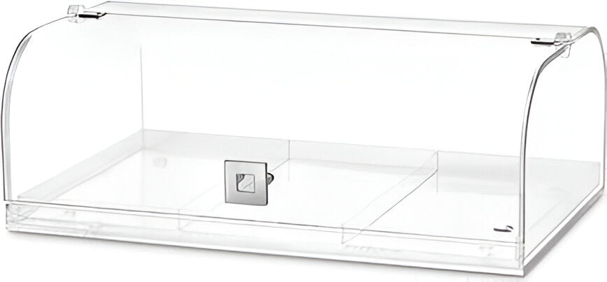 Rosseto - Door Acrylic Dome Bakery Display Case with 3 Row Divider Tray - BD119