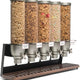 Rosseto - EZ-SERV® 1.3 Gal 5-Container Tabletop Dispenser with Walnut Tray - EZ522