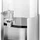 Rosseto - Elliptic 2 Gal Acrylic Beverage Dispenser with Silver Stainless Steel Stand and Drip Tray - LD177