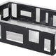 Rosseto - Extra Large Rectangular Black Matte Ice Housing With Acrylic Insert - SM114