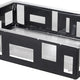 Rosseto - Extra Large Rectangular Black Matte Ice Housing With Acrylic Insert - SM114