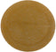 Rosseto - Foglia 13″ Round Mustard Handmade Glass Platter, Pack of 2 - GLS038M