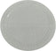 Rosseto - Foglia 13″ Round White Handmade Glass Platter, Pack of 2 - GLS038W