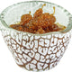 Rosseto - Foglia 3.37" Mini Round White Deep Narrow Handmade Glass Bowl, Pack of 12 - GLS052W