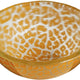 Rosseto - Foglia 3.5" Mini Round Mustard Deep Handmade Glass Bowl, Pack of 12 - GLS056M