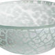 Rosseto - Foglia 3.5" Mini Round White Deep Handmade Glass Bowl, Pack of 12 - GLS056W