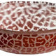 Rosseto - Foglia 4" Mini Round Cognac Shallow Handmade Glass Bowl, Pack of 12 - GLS054C