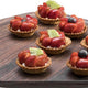 Rosseto - Forme' Walnut Melamine Polygon Tray, 1 Set/3 Pcs - MEL028