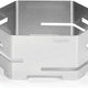 Rosseto - Honeycomb 14″ Small Brushed Stainless Steel Hexagon Buffet Riser - SM116