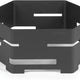 Rosseto - Honeycomb 14" Small Steel Black Matte Hexagon Buffet Riser - SM133