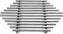 Rosseto - Honeycomb™ Medium Stainless Steel Track Grill - SM224