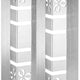 Rosseto - Iris 18” Stainless Steel V-Riser, Set of 2 PC - SM295