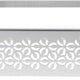 Rosseto - Iris Multi-Chef 7" Stainless Steel Stamped Brushed Chafing Base & Acrylic Tub - SM112