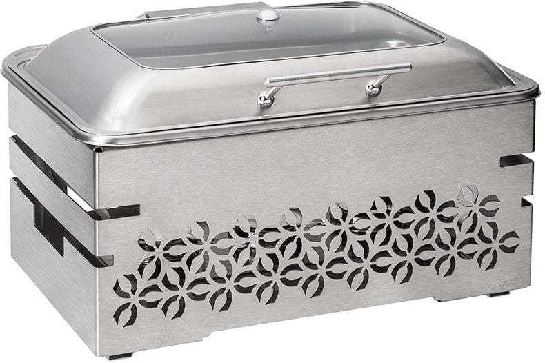 Rosseto - Iris™ Multi-Chef™ 10” Stainless Steel Chafer with Soft Closing Lid - SK065