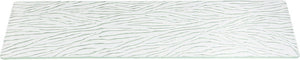 Rosseto - Kalderon Currente White Narrow Rectangle Handmade Glass Surface - GLS025Z