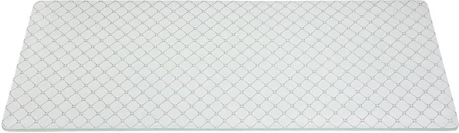 Rosseto - Kalderon Zenit White Wide Rectangle Handmade Glass Surface - GLS026W