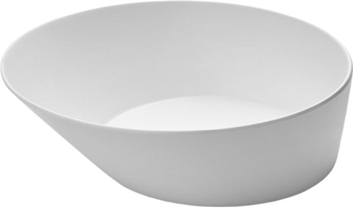 Rosseto - Large Round White Melamine Bowl, 1 Set/3 Pcs - MEL016