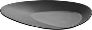 Rosseto - Large Triangle Black & White Melamine Platter, 1 Set/3 Pcs - MEL011