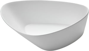 Rosseto - Large Triangle White Melamine Bowl, 1 Set/3 Pcs - MEL020