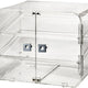 Rosseto - Lucid 18" Acrylic Clear Two-Tier Bakery Display Case - BD145